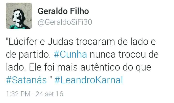 GeraldoSiFi30's tweet image. #Cunha só pode ter como #Parâmetro #Pessoas deste #nível:
