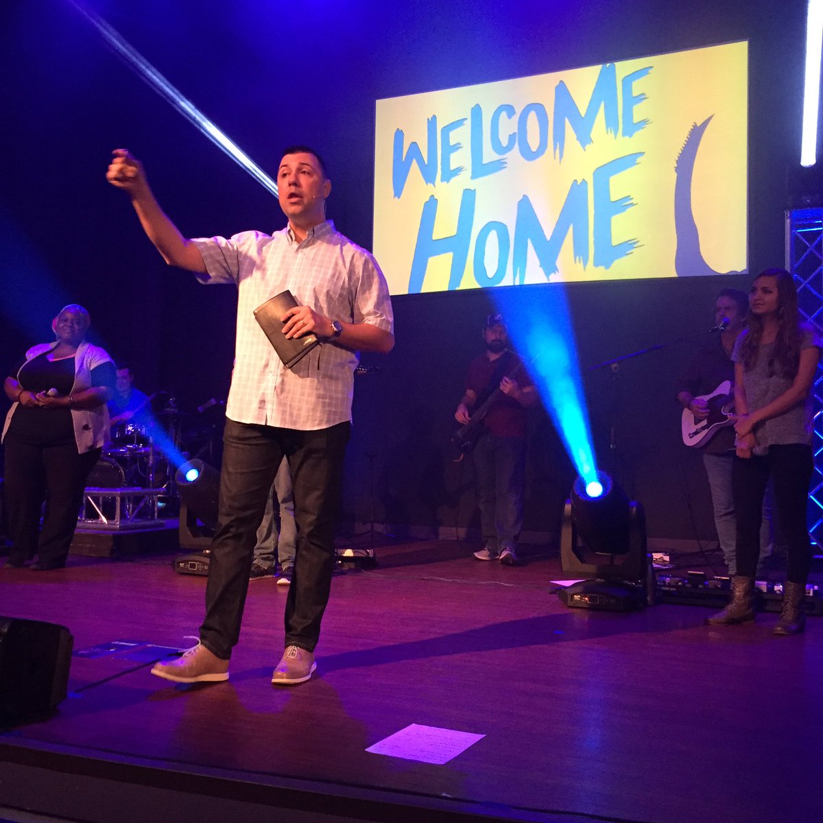 scallaghan's tweet photo. Love hanging at WBC for week 3 of How To Make A Monster Listen. Missed it? Join us tomorrow @ 1 of our 5 campuses.@mybaysidechurch https://t.co/X71yAaXeTL
