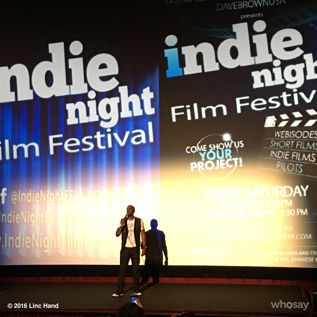 Thelinchand's tweet image. #indienight #hollywood #film