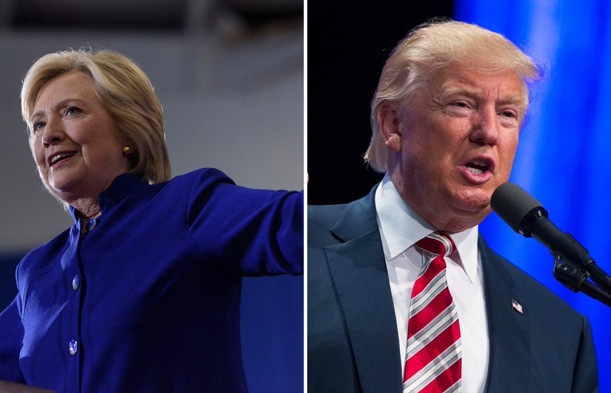 A night for history and histrionics as Hillary Clinton, Donald Trump to finally share stage