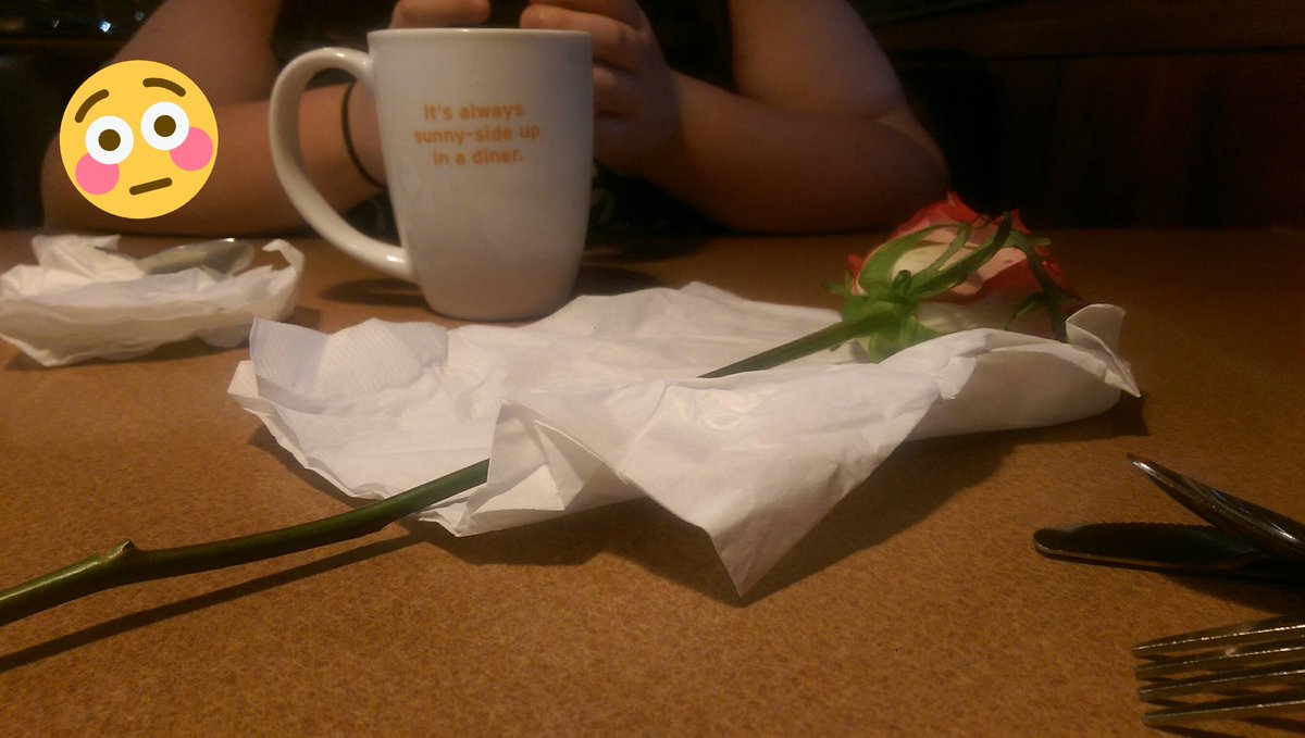 OtakuPack's tweet photo. @KhainAvin 
When your date is TOO F#UCKING CUTE so you get nervous and get her a rose on the 1st date #nervous https://t.co/qUY4ulP47r