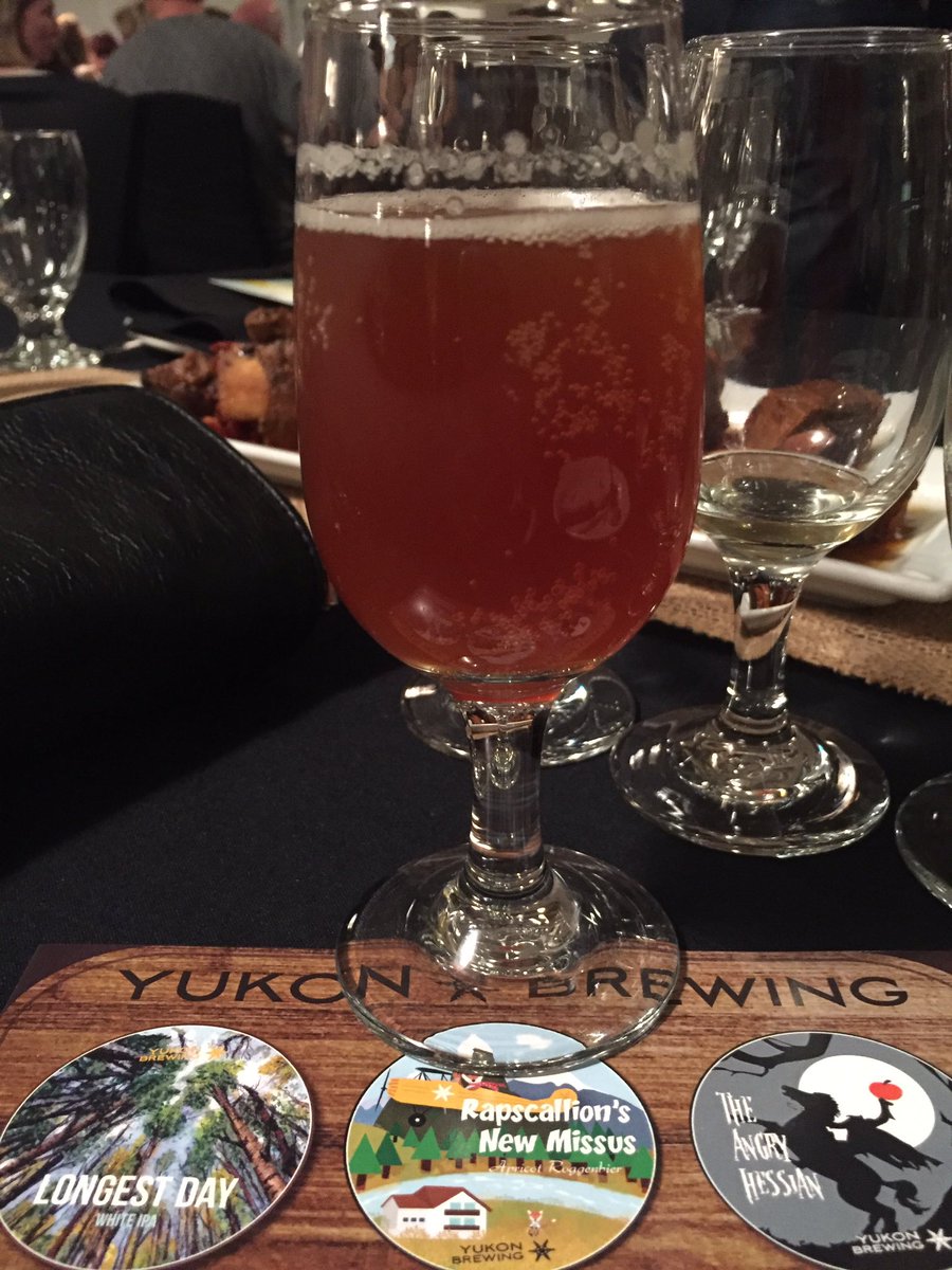 NatalPatrice's tweet photo. Yum! @yukonbeer my new fav! @hopsngrub https://t.co/8VjQTOZAU0