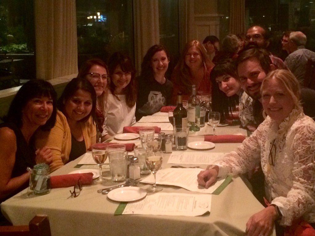 victoriajcoe's tweet photo. .@TheSweet16s dinner after the #BTAFive https://t.co/RYUn1MOeVM