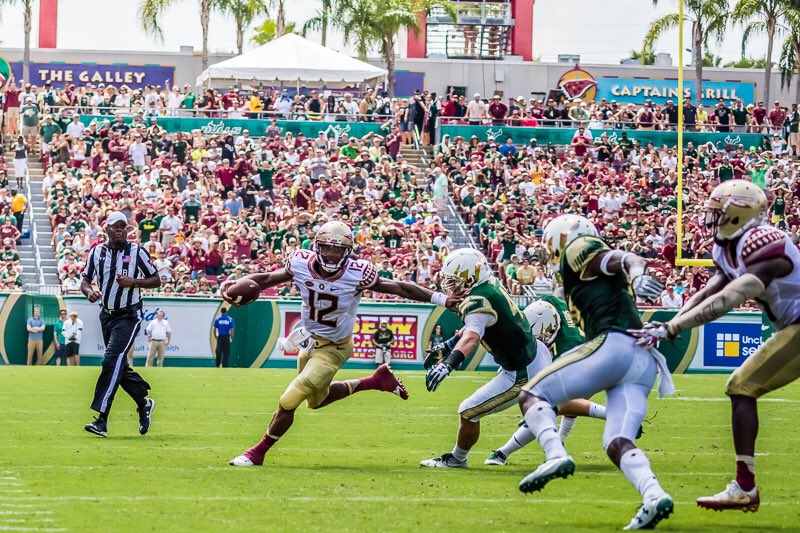 TheSkyBoat's tweet photo. Gallery- FSU 55-35 victory over USF. #USFvsFSU https://t.co/1kmSFqXpOX https://t.co/tXrDjPVGoa