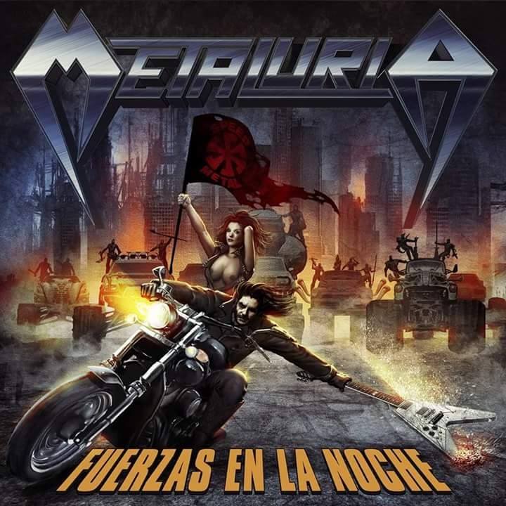 Almasdeacero's tweet photo. Increíble banda argentina basada en el #SpeedMetal. Compartimos el reciente y primer álbum de #METALURIA, llamado "Fuerzas En La Noche" https://t.co/POYaveRmMs
