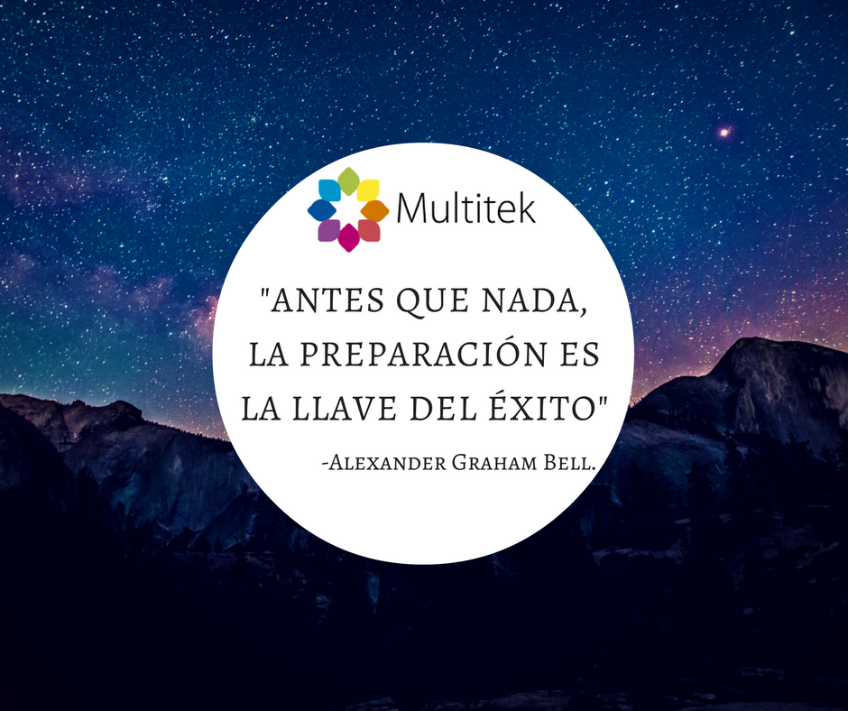 Multitekvzla's tweet photo. "Antes que nada, la preparación es la llave del éxito"
-Alexander Graham Bell.
#Multitek #FinDeSemana #FelizSabado https://t.co/UUiTiJHJth