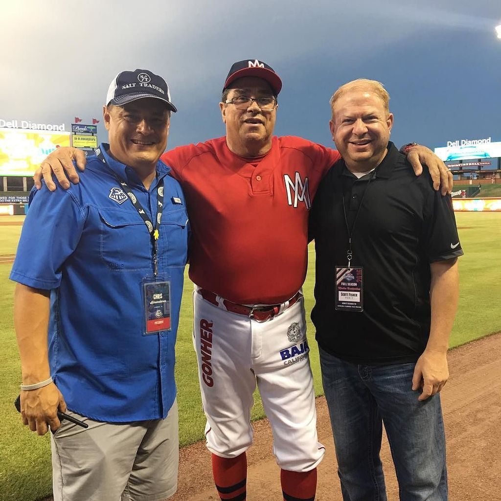 Scott Fisher Says: Mexican Baseball Fiesta! @rrexpress @express_pres With Mario Mendoza of the