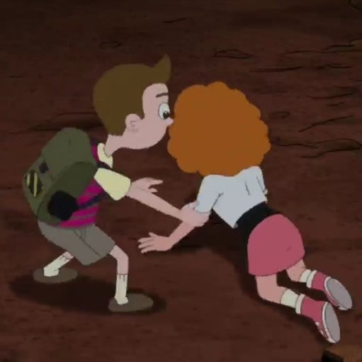 He literally helped me when I tripped over a rock...Was too in shock to say thank you  <a href="/ClumsyMurphy/">Milo Murphy.</a> <a href="/MiloMurphysLaw/">out of context Milo Murphy's Law</a>
