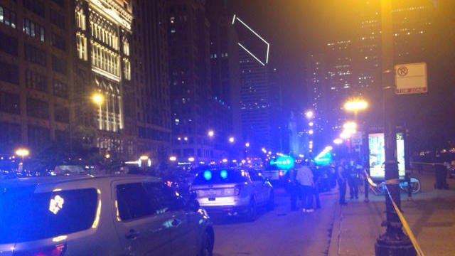 Man shot Saturday night following a dispute on Michigan Avenue just outside Millennium Park