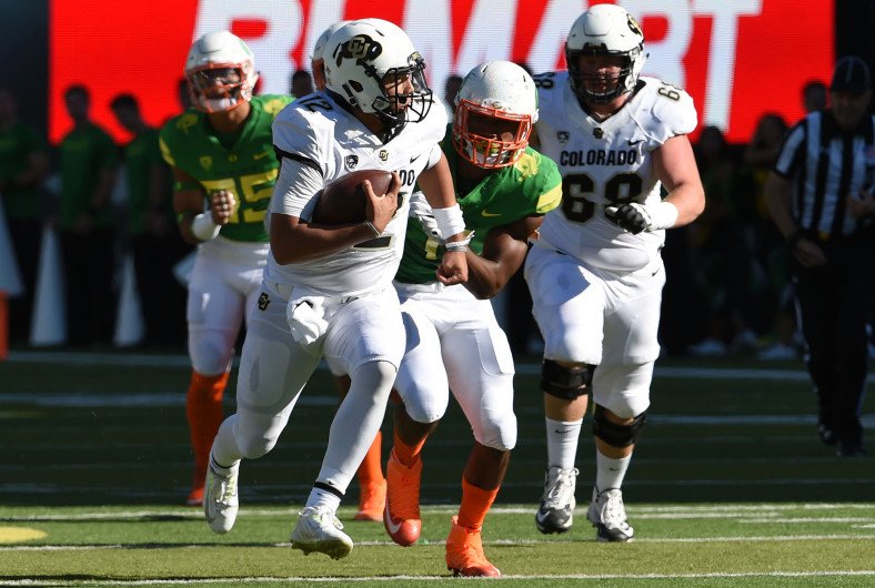 Colorado Buffaloes upset Oregon on late interception from Ahkello Witherspoon