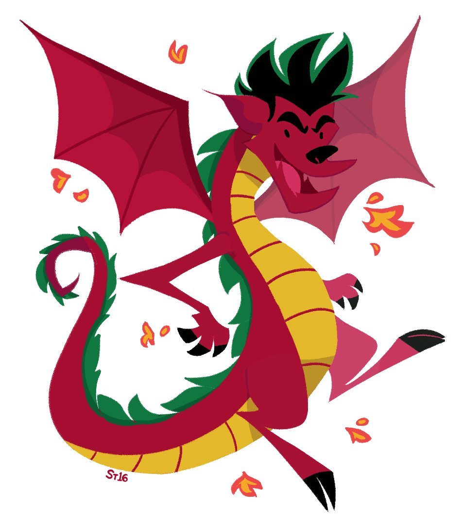 Today's daily draw is the mac daddy dragon of the NYC! 