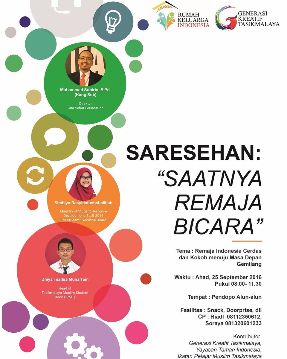 GKTasik's tweet photo. Sedang berlangsung acara sarasehan remaja berbicara. https://t.co/eSyJizC3WZ