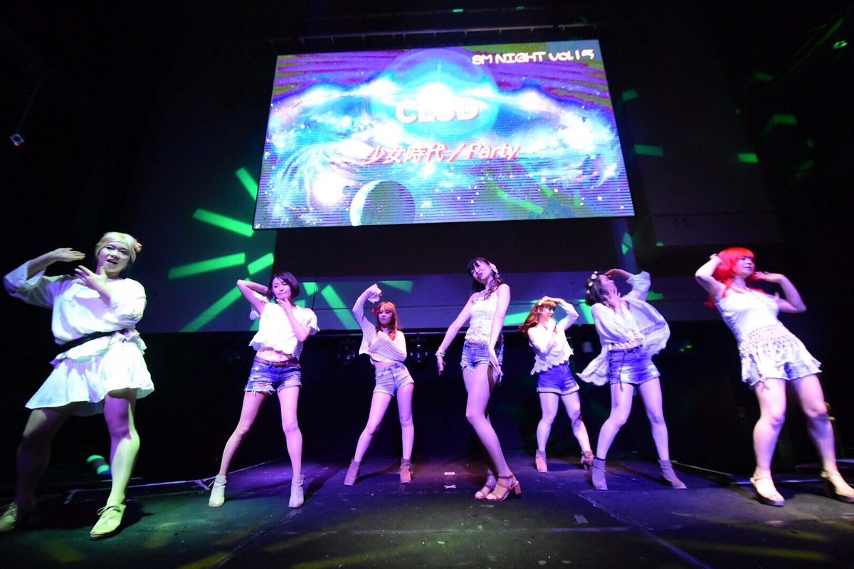 COLOR_GENE's tweet photo. 昨日CLSDはSMNに少女時代の『Party』で出演させていただきました♡
8人の曲は初めてでしたし、初披露で緊張しましたが楽しかったです😊✨
もっと頑張りますー！！
皆様ありがとうございました♡ https://t.co/VnIpLbNTbJ