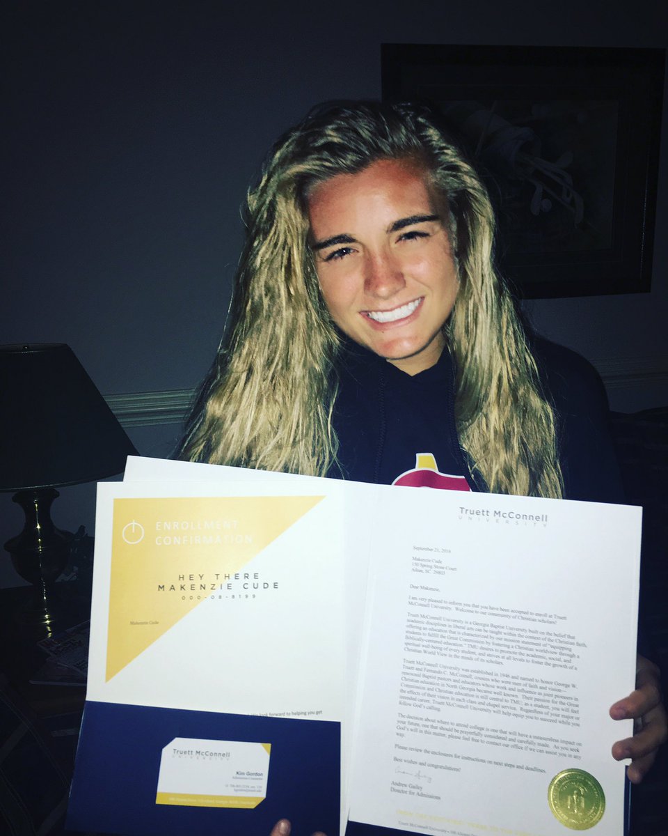 kenzie_cudee's tweet photo. Acceptance letter #tmubears 🎓🐻 https://t.co/PDuqoK5YxI