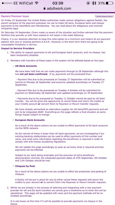 Anyone know info on AW credit non transfers https://t.co/2ycVyLX00O<a href="/tag/fan"class="tags"><span>#fan</span></a>