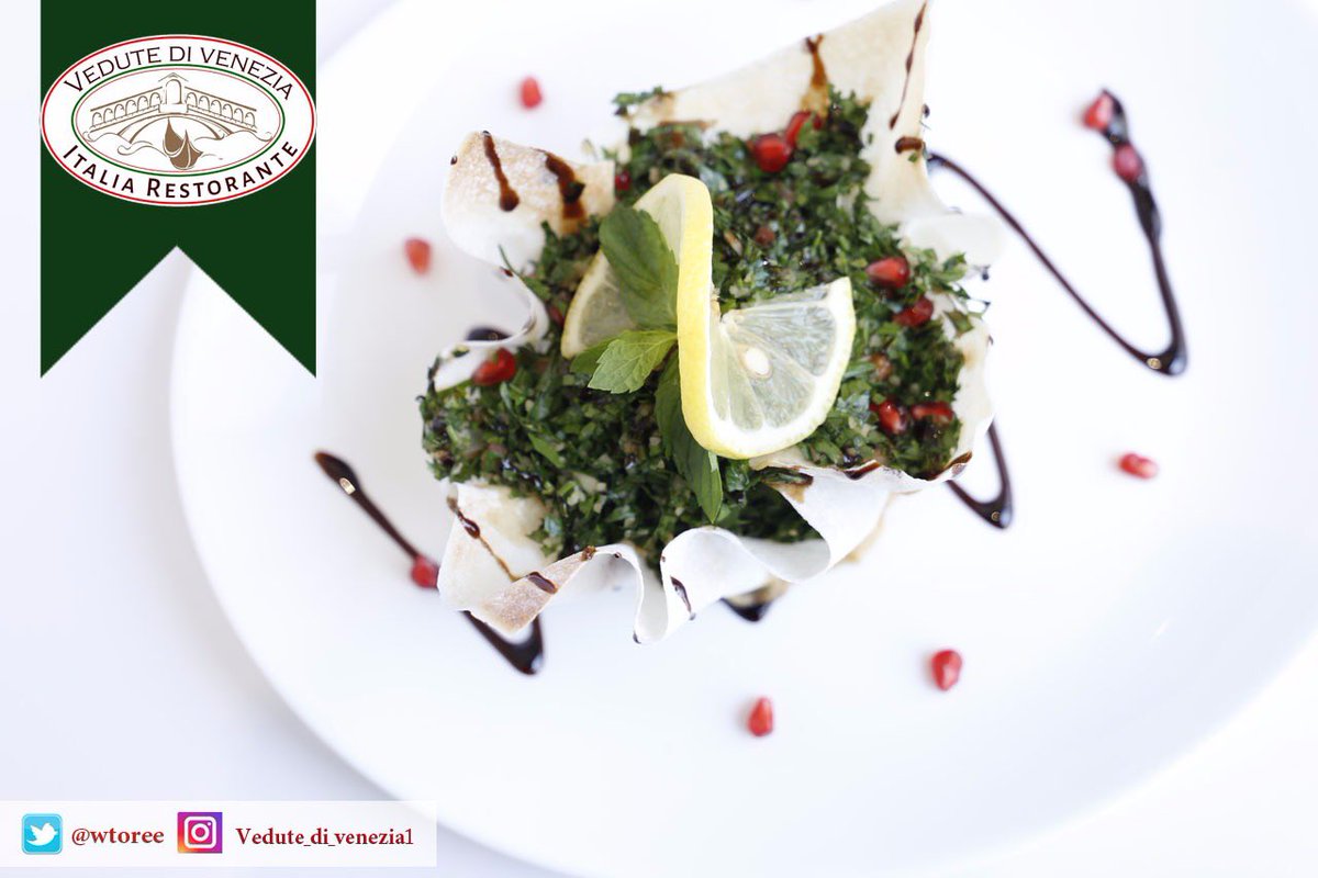 wtoree's tweet photo. التبولة اللذيذة على الطريقة الارمنية🍴
جربوها اليوم في #مطعم #إطلالة_البندقية 🇮🇹
للحجز والإستفسار:
0114616260📞 https://t.co/69tzFxNwQy