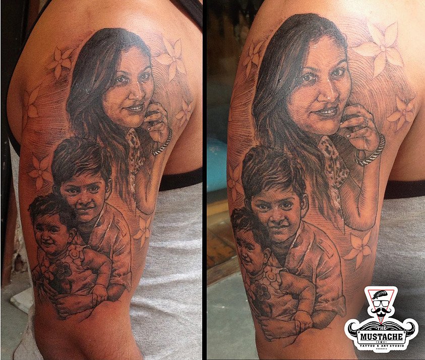 PHOENIX WITH MAORI BAND TATTOO KESA LAGA 🔥#trending #tattooartist | TikTok