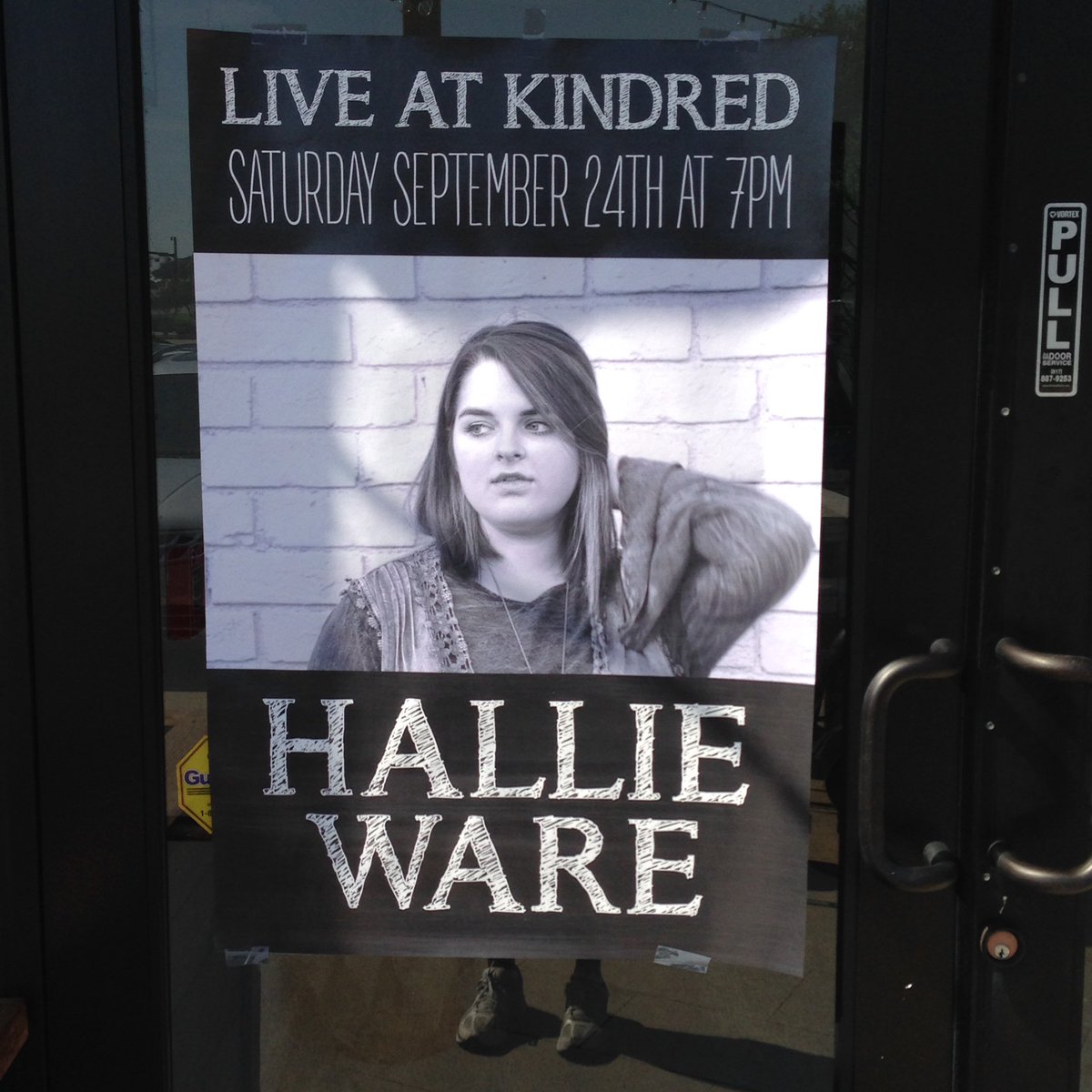 campusboundtour's tweet photo. My family and I enjoyed @HallieWareMusic tonight @KindredCoffeeCo https://t.co/tILGNRidQy