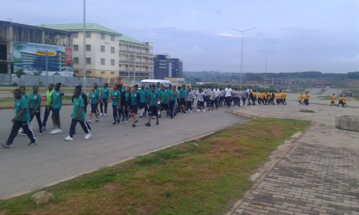 KennethSilas3's tweet image. Pace Setters College on Saturday morning jogging.