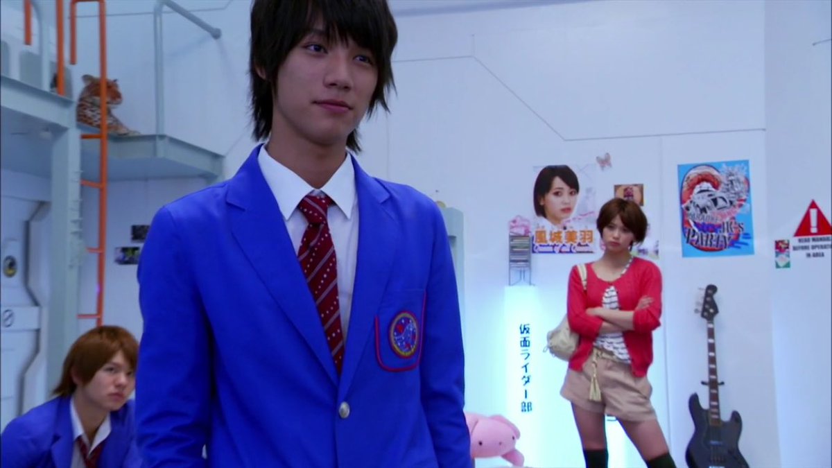 Mika いろいろ面白い 仮面ライダーフォーゼ 39話 弦太郎のダブルダッチ リーゼントじゃない弦太郎もカワイイ 福士蒼汰 T Co Umogbdzma7 Twitter