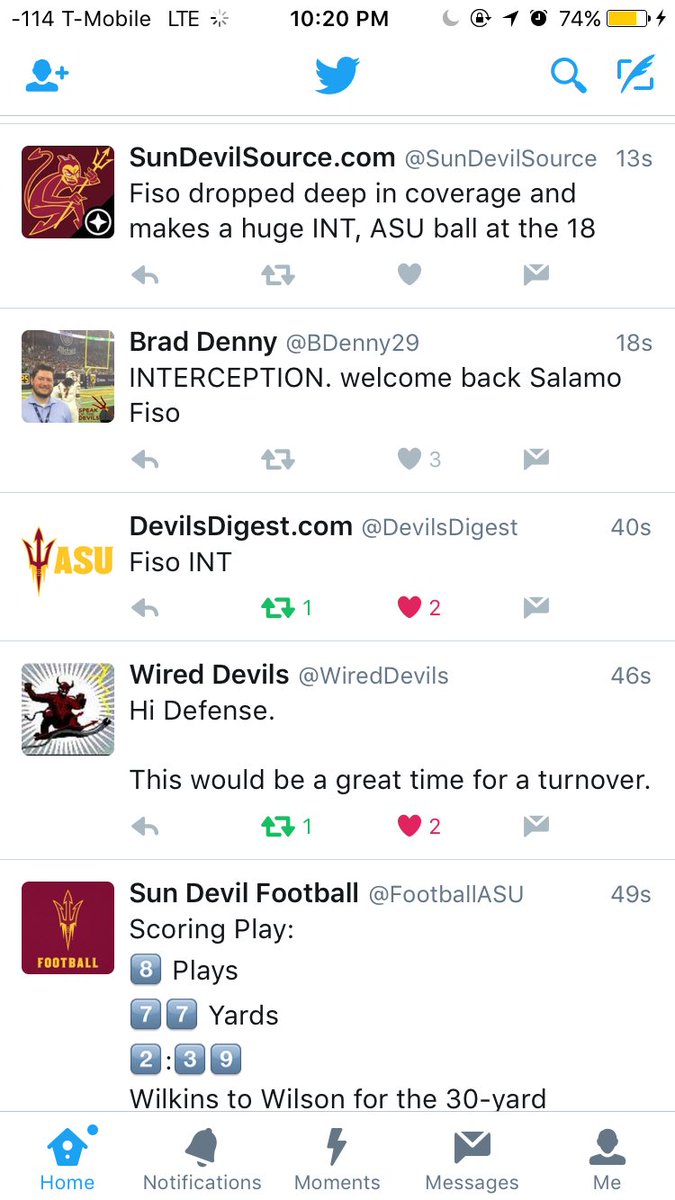 CoachPreyer's tweet photo. Lol 6 seconds apart @WiredDevils  @DevilsDigest @FootballASU @SunDevilSource https://t.co/1C55hBaEkg