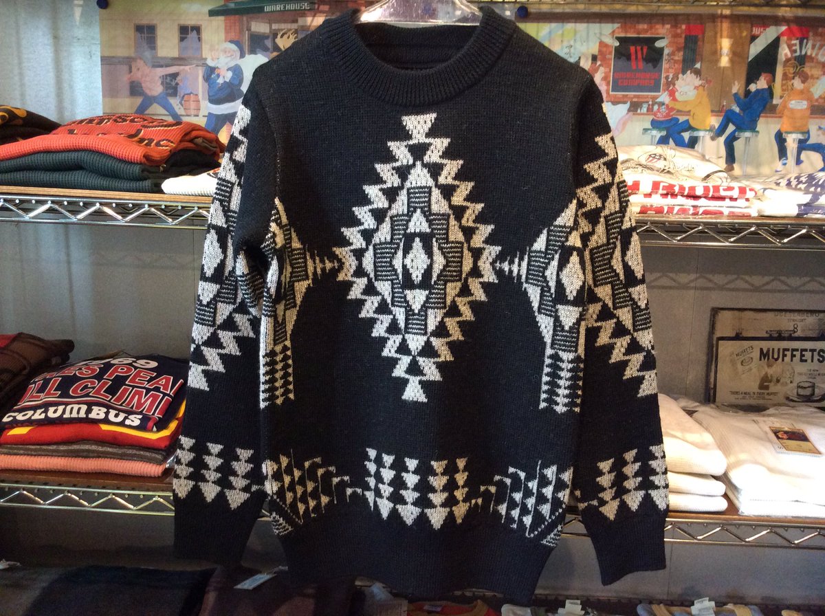porkys_jeans's tweet photo. 入荷情報!
Jelado「Salem Knit "Crew Neck"」¥26000+TAX
#入荷情報
#jelado #ジェラード
#salemknit #セーラムニット
#nativepattern #ネイティヴ柄
#wool #ウール https://t.co/0aK5xTxyIu