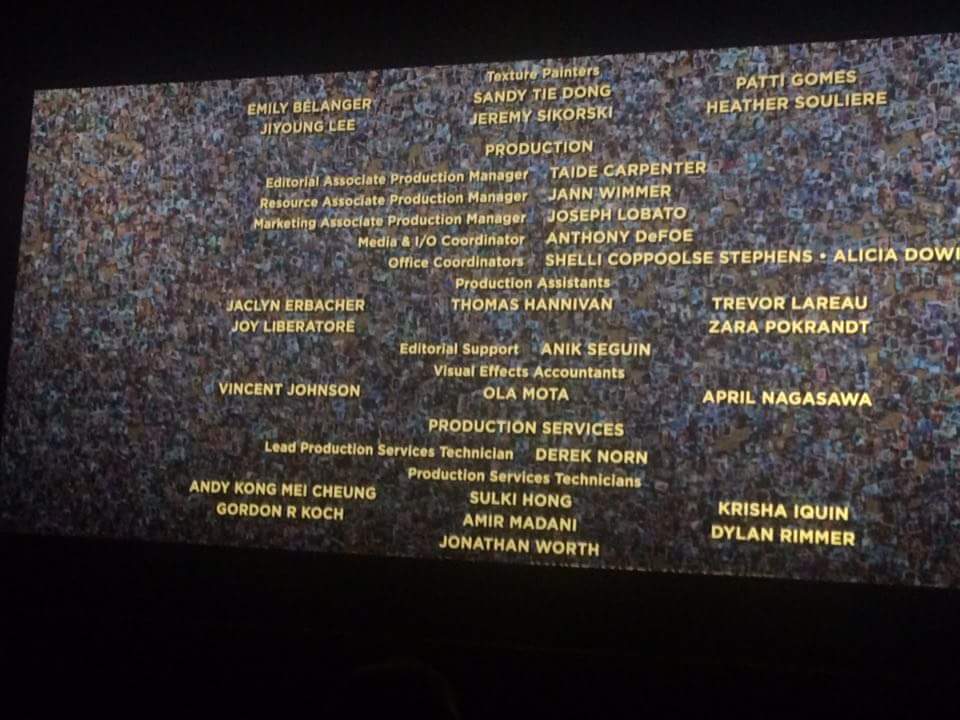 imaginative_joy's tweet photo. Found my name in the credits of @StorksTheMovie! It was a privilege to work with the team! #Storksmovie #firstfilmcredit #bestdayever https://t.co/8gljux0paJ