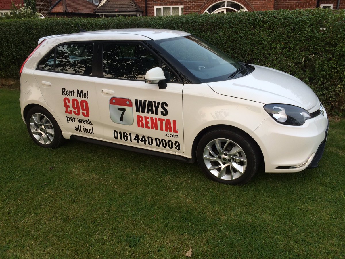 Have you seen this deal #7waysrental.com . Car hire £99 per week all in !! #cheapcarhire
