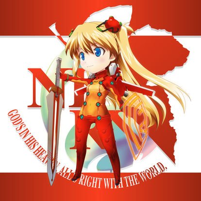 フォロワー400人記念して画像貼ります！
これからもよろしくです！
#エヴァンゲリオン 
#アスカ 
#エヴァ画像