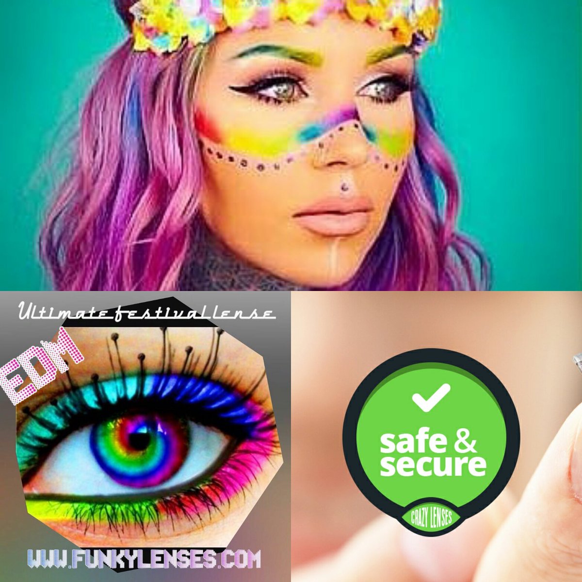 RealFunkyLenses's tweet photo. @uscevents  Can't wait to see everyone at Freak Night 2016!!!Get ur Funky Lenses now,  all FDA Approved.All lenses on SALE now! #uscevents https://t.co/afNnwMDCj5
