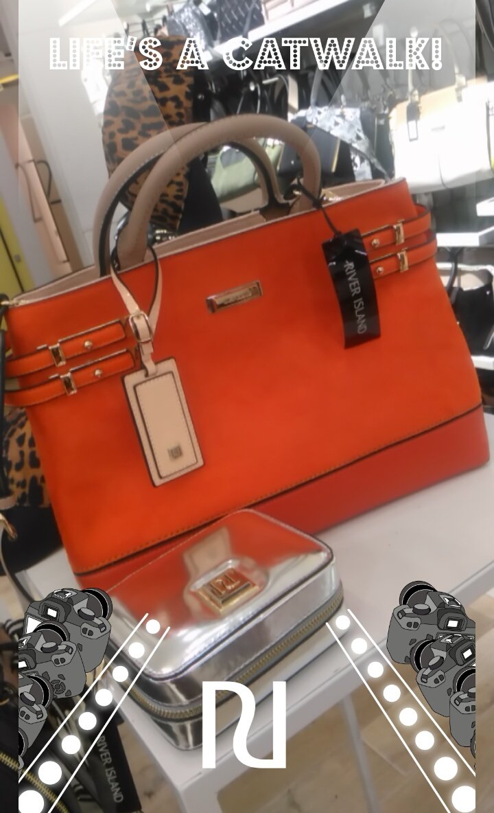 SueWx's tweet photo. My lovely new bag and jewellery case from @riverisland bought with my leaving work gift voucher #risnap https://t.co/Zj8Vz6dURy