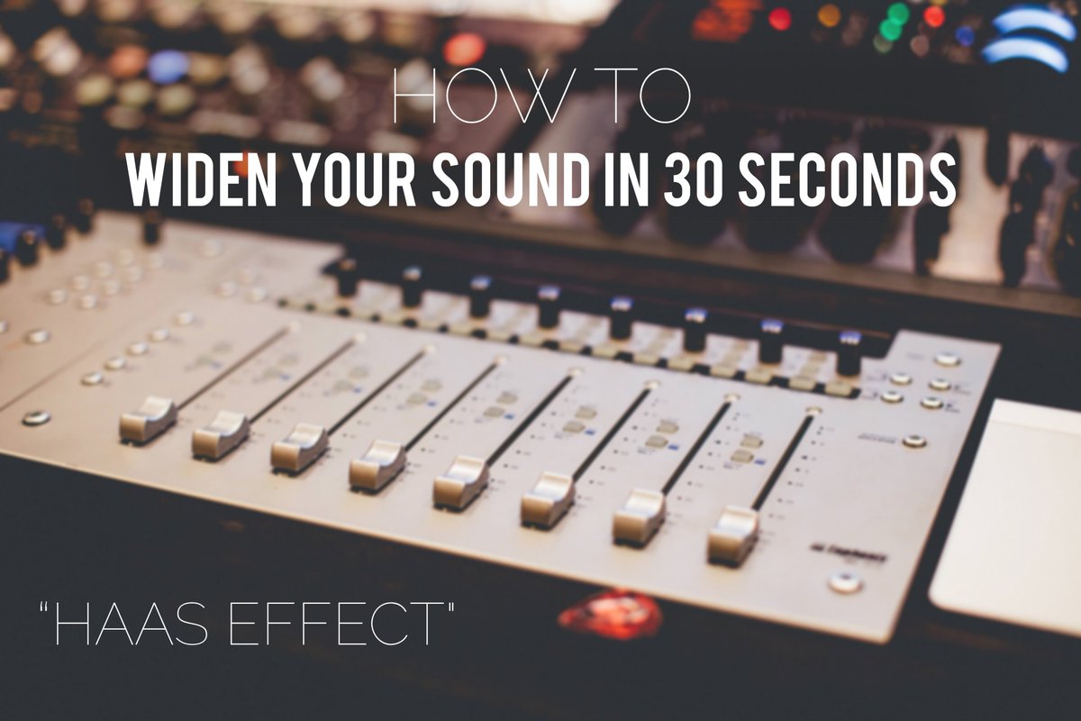 ParallelMusicBL's tweet image. goo.gl/FfUv7y LEARN HOW TO WIDEN YOUR SOUND IN 30 SECONDS #fasttutorial #straighttothepoint