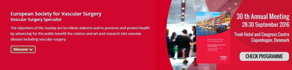 Excited for the #ESVS2016 mtg! <a href="/ESVS_eLearning/">ESVS e-Learning</a> will be asking for your opinion on the usefulness of abdominal X-Ray for EVAR surveillance!