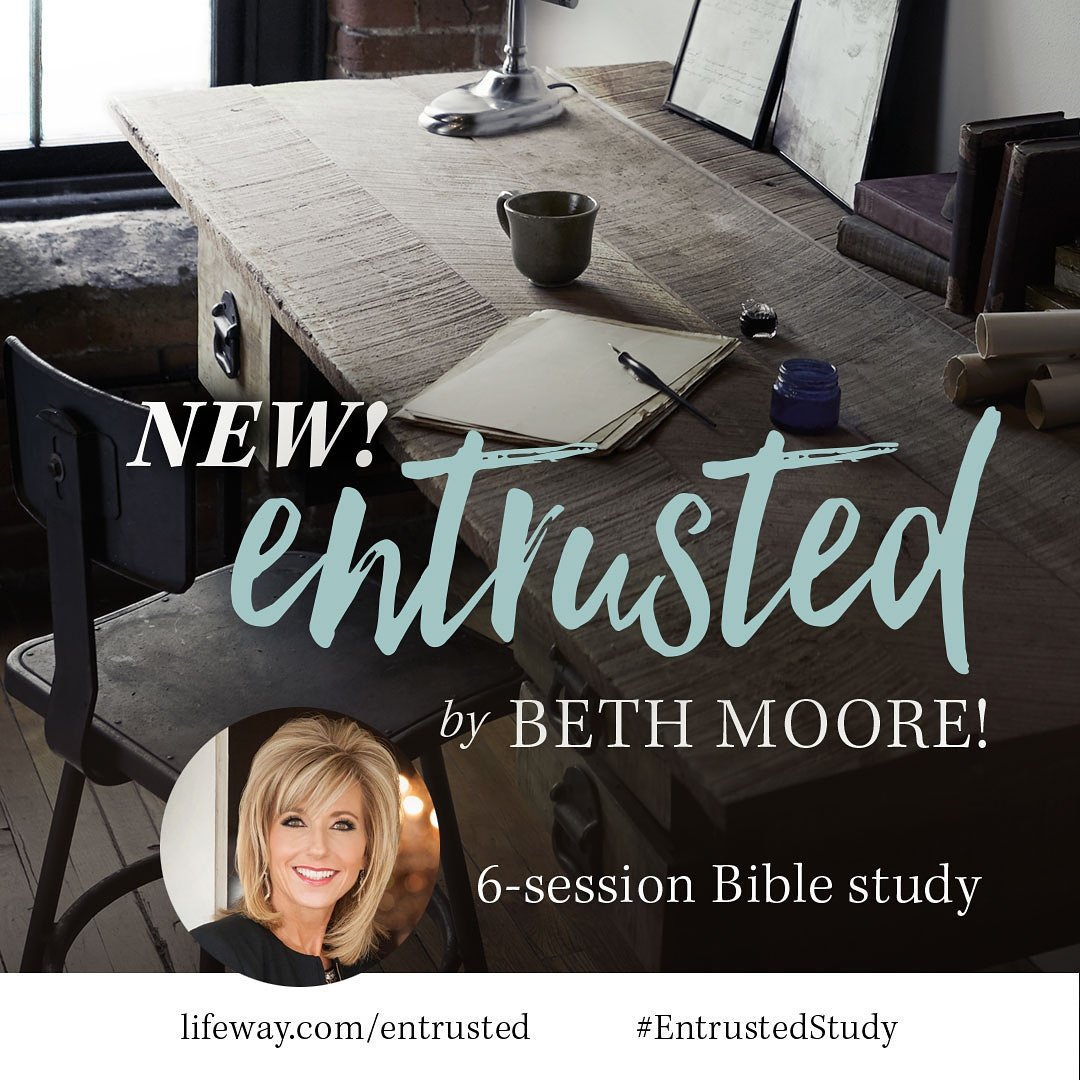 kristybyers's tweet image. It has been a privilege being on the Entrusted Launch team.   #EntrustedStudy Lifeway.com/Entrusted @LifeWayWomen