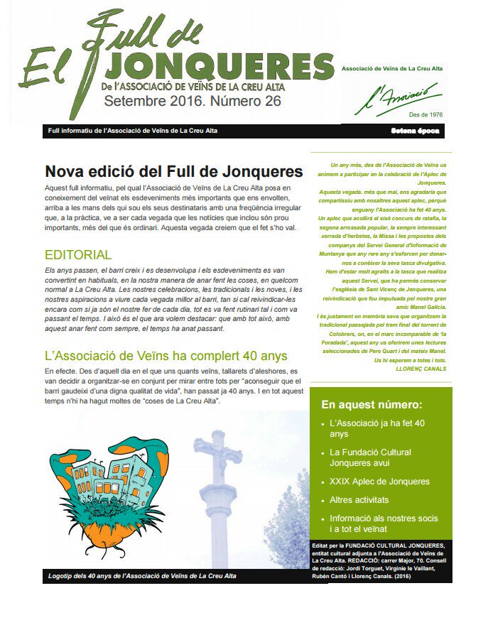ElTallaret's tweet photo. Bon Aplec de Jonqueres! #lacreualta @AVLaCreuAlta #jonqueres https://t.co/10KqkGxrCI
