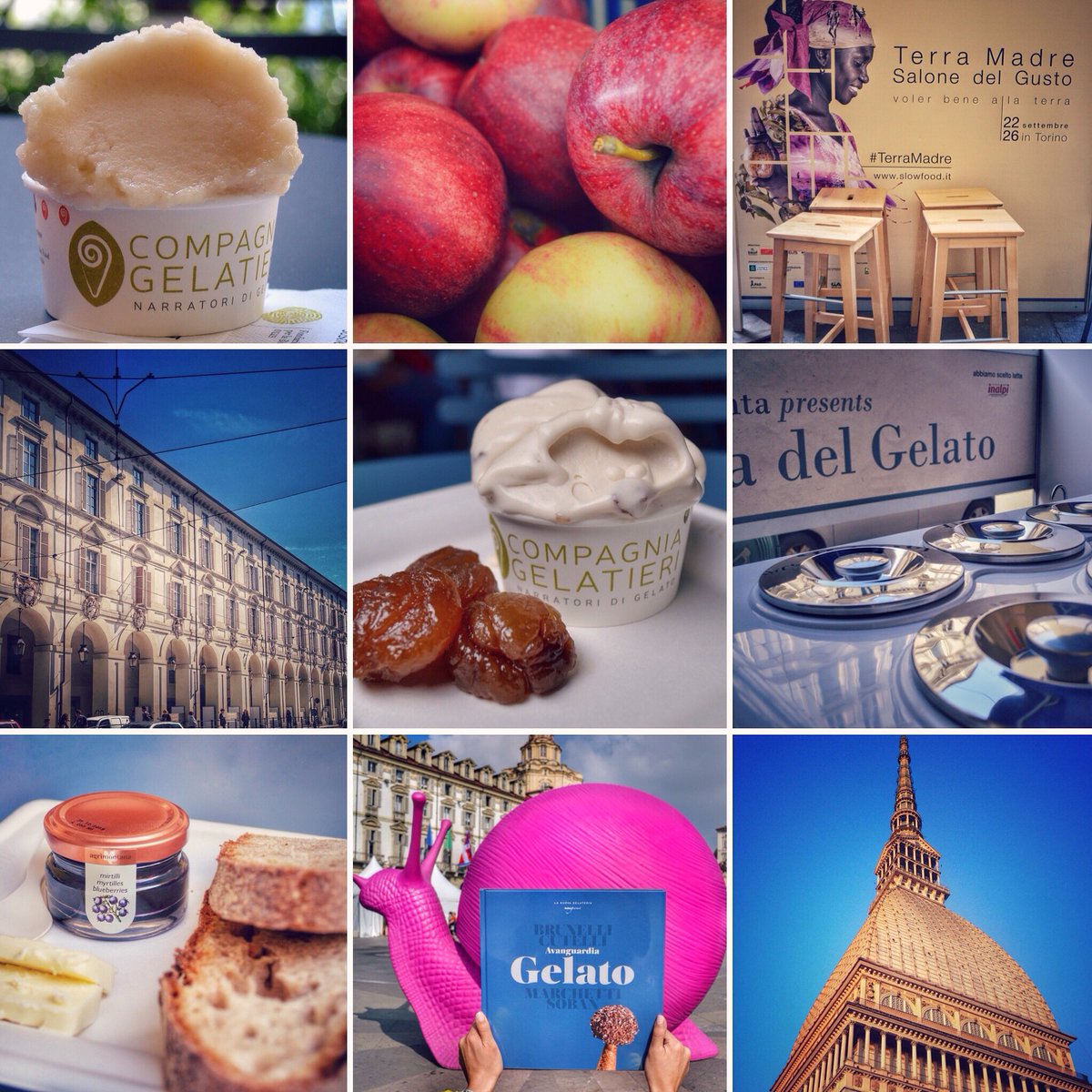 Un nuovo #buongiorno dalla #ViaDelGelato #TerraMadre #SaloneDelGusto