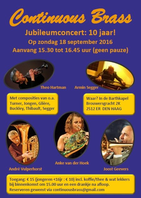 theohartman070's tweet photo. @ZUIDHALConcert interessante locatie bij u in Amsterdam #continuousbrass #tripleberrytrio #tncbproductions https://t.co/S42i7vYQ0Q