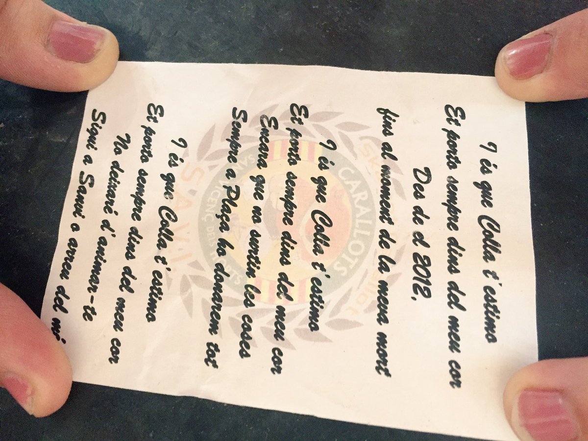 Ens encanta la cançó que canten els <a href="/carallots/">Carallots SVH</a> quan celebren els castells! És de SAVI Carallot! #castellers