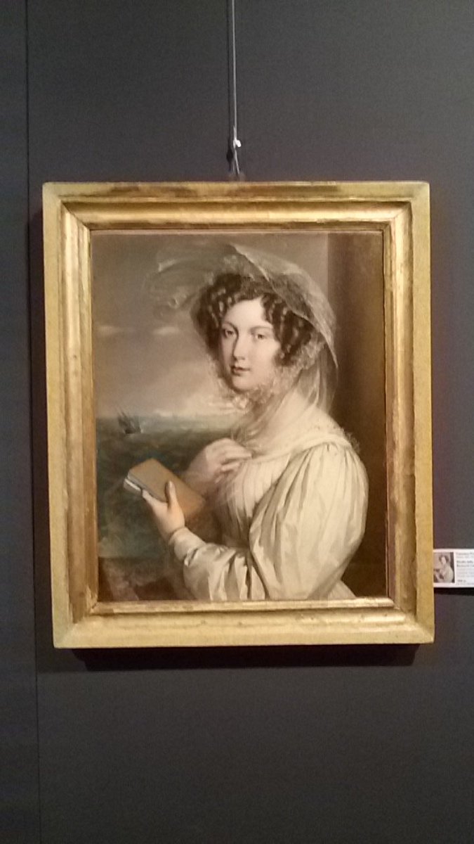 Ritratto della Principessa Elisa di Francesco Podesti alla Pinacoteca Civica Vernarecci di Fossombrone. #fossombronephotowalk <a href="/ipazia_art/">@ipazia_art</a>