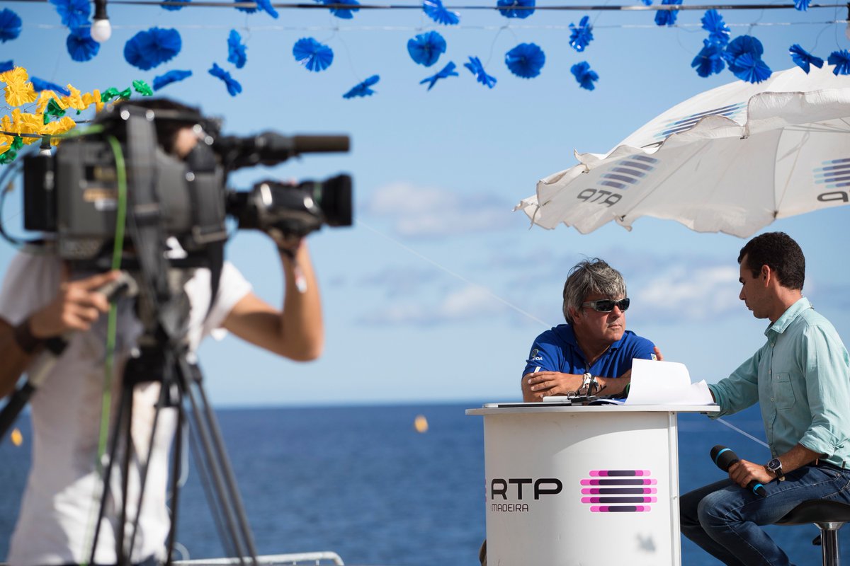 We'll be LIVE from #Madeira from15:30 (GMT+1) on #extremesailing website, <a href="/facebook/">Facebook</a>, <a href="/rtpmadeira/">RTP Madeira</a> &amp; a range of international broadcasters.