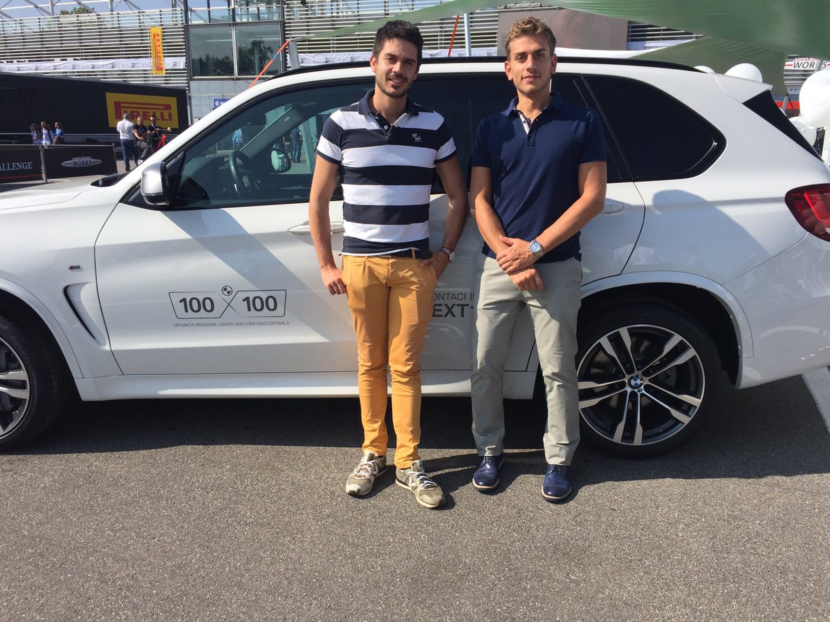 BMWItalia's tweet image. #biautogroup sempre presente con i più belli! - Antonio &amp;amp; Alberto #NEXT100