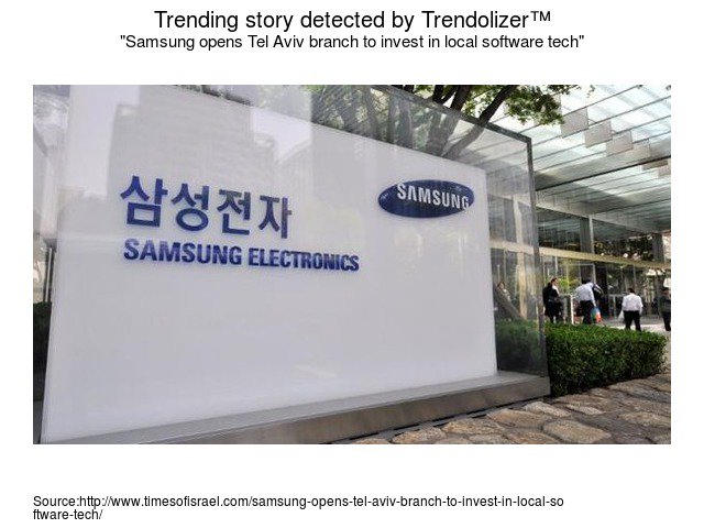Virtualitizer's tweet photo. #Samsung opens #TelAviv branch to invest in #localsoftwaretech #electronicsgiant... https://t.co/UrNwUaUqdO https://t.co/pMR4wA5whb