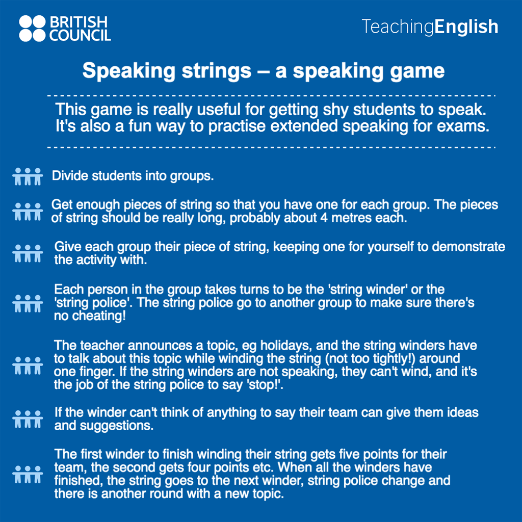 A fun game that ensures everyone in the class gets a chance to speak. 😃🎙
#Speaking