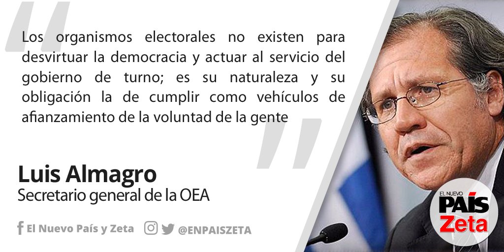 Resultado de imagen para OEA frases sobre democracia
