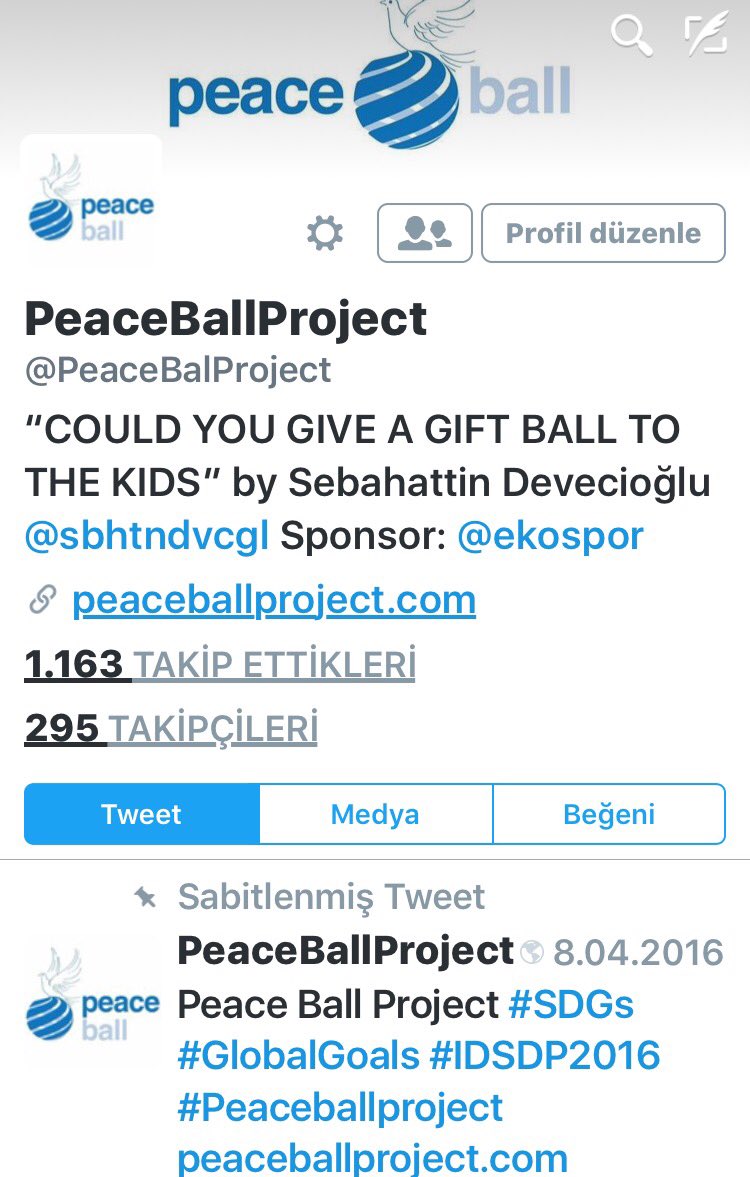 sbhtndvcgl's tweet photo. Peace Ball Project #SDGs #GlobalGoals #IDSDP2016 #Peaceballproject https://t.co/isUqnAoWc6 https://t.co/ORuB4hkvR0