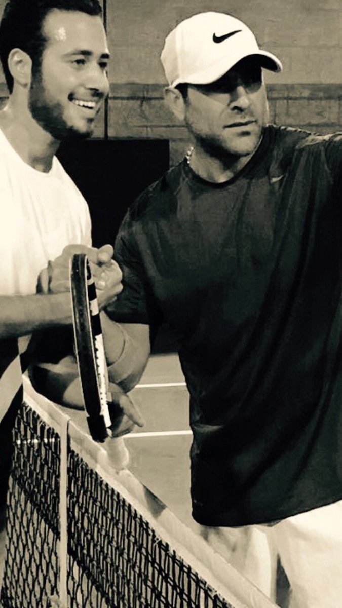 waelkfoury's tweet photo. #BestTennisGame with this #gentleman @rifiahmad #fairchallenge #LetTheBestWin https://t.co/7QNytIz4zr