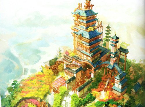 // Shirasagi Palace. //