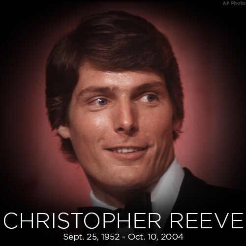 Today we're remembering actor Christopher Reeve, who was born on this day in 1952.