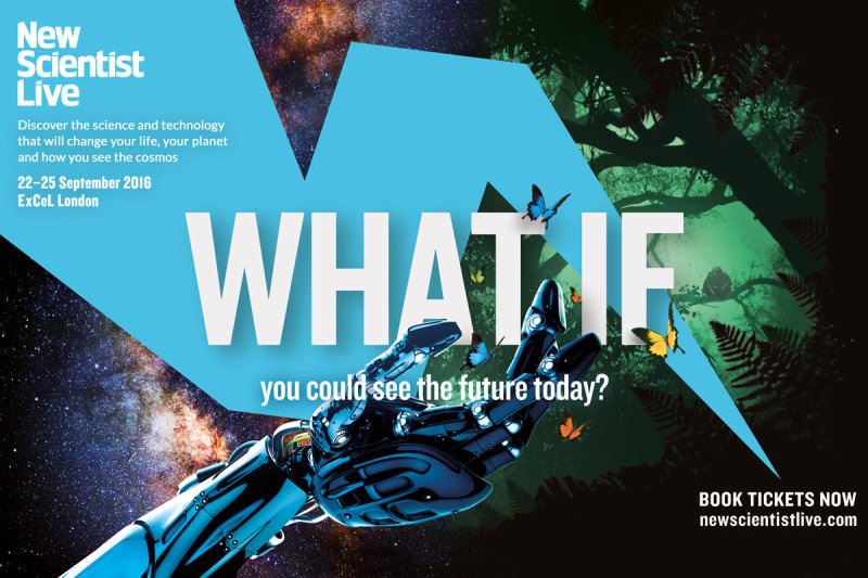 jsdent's tweet image. Wish I was at #NewScientistLive 😍