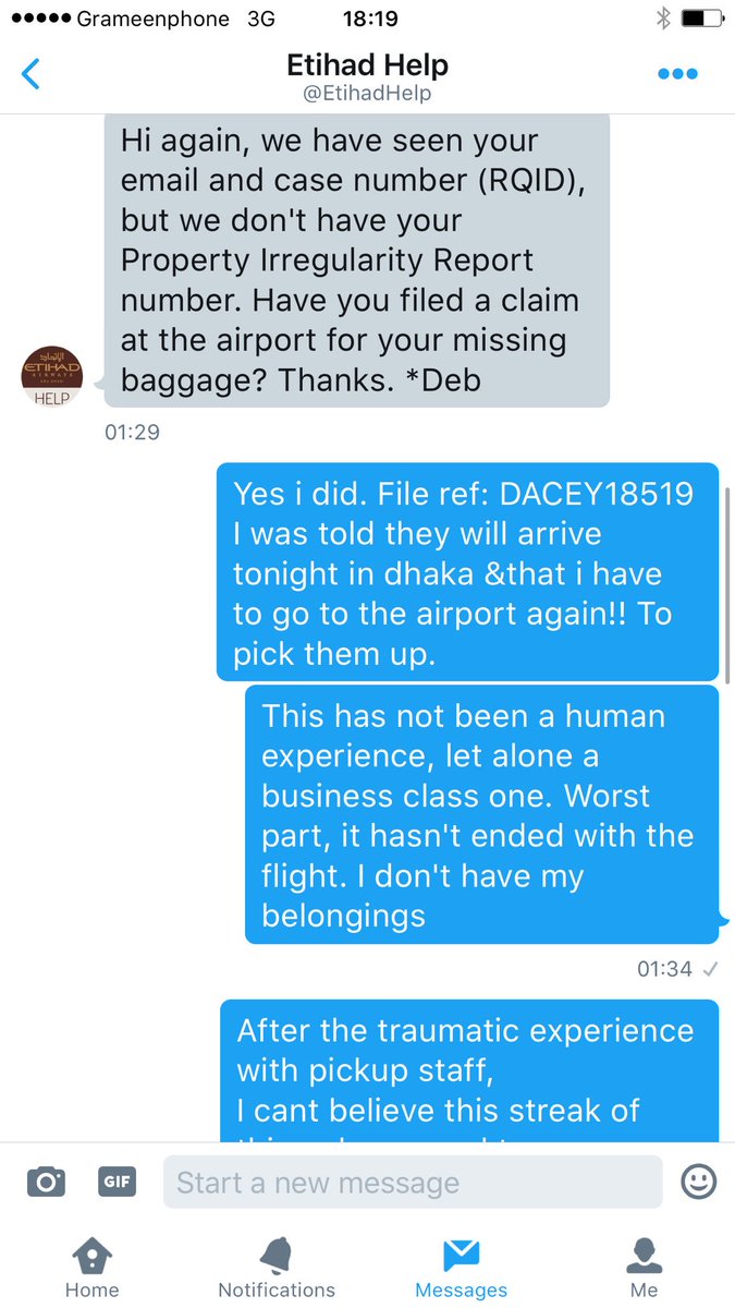 mishandled baggage etihad